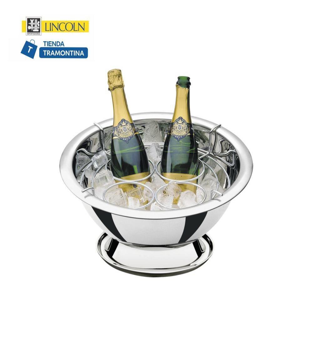CHAMPAÑERA CON SUJETADOR PARA 4 BOTELLAS ROTONDA Tramontina 420